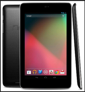 goole nexus 7 tablet