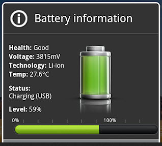 Android battery info Android battery info