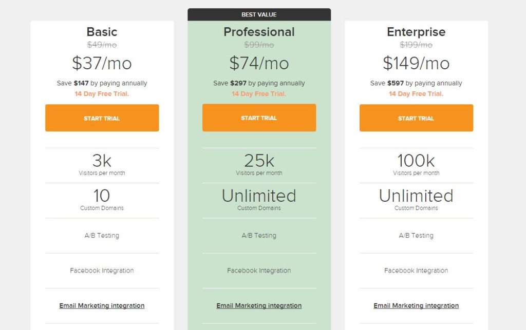 Lander Pricing