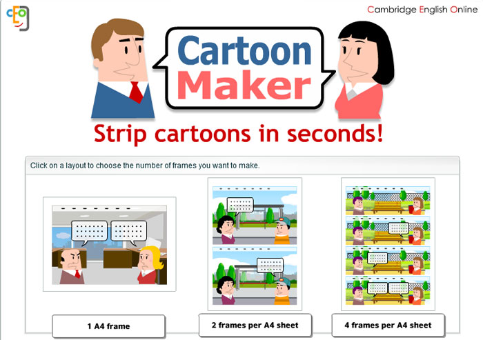 free cartoon making websites