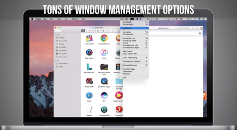 browser split screen mac shortcut app