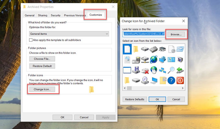 how to install windows 10 icon pack