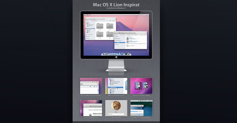 Mac OS X Lion Inspirat DP3