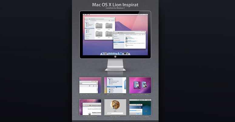 download mac os x lion inspirat custopack for windows 7