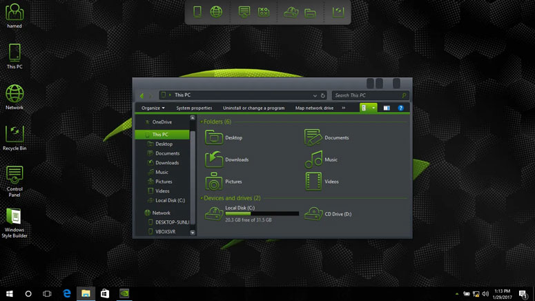 nVidia SkinPack