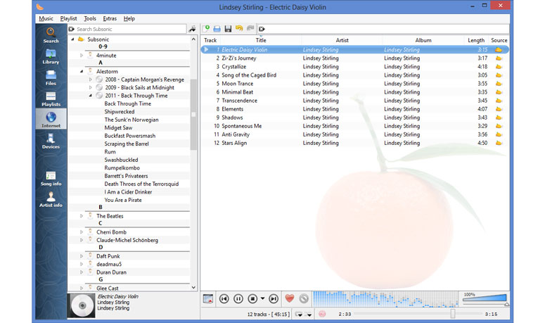 Clementine Music Player