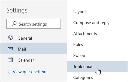 block list outlook hotmail