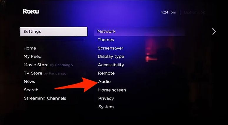 roku volume low audio modes