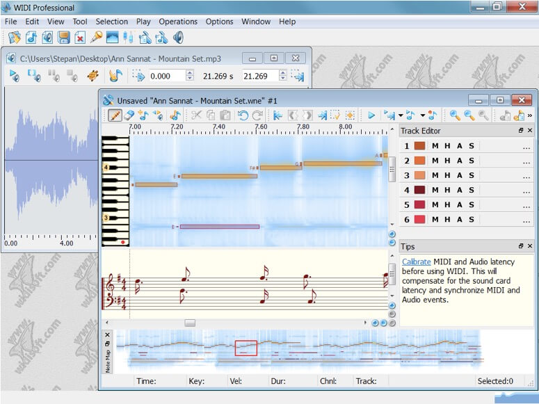 best MP3 to MIDI Converter widisoft