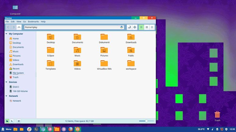 linux mint windows theme