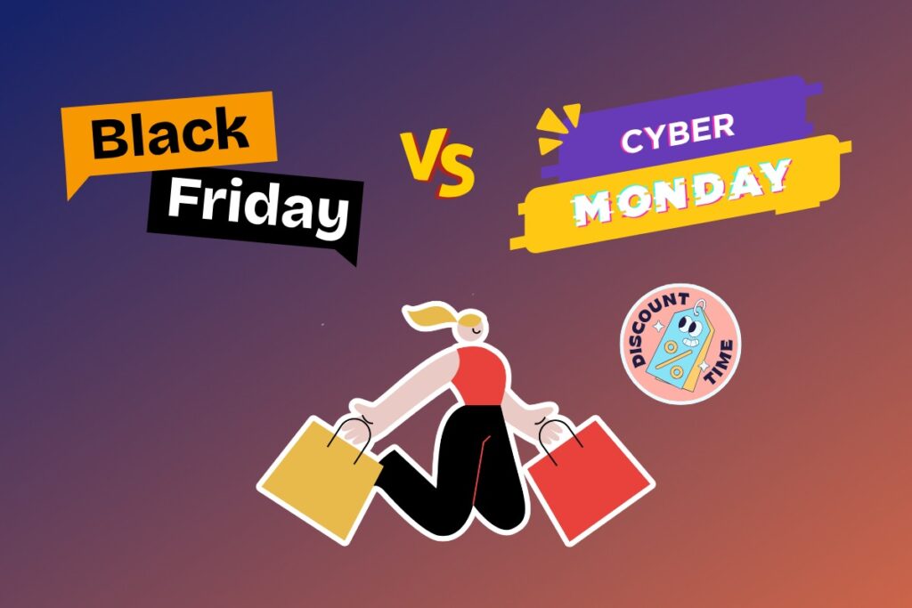 Black Friday Vs Cyber Monday Statistics Image