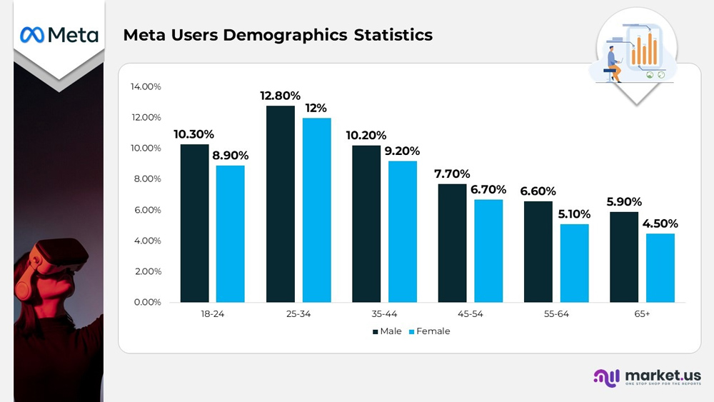 Meta Platforms Users Demographics Statistics