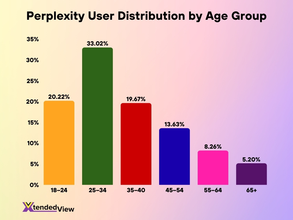 Perplexity User Distribution By Age Group