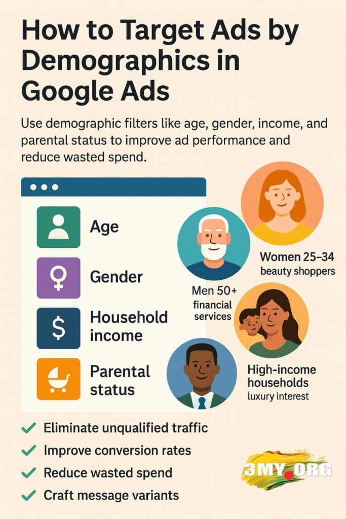 How To Target Ads By Demographics In Google Ads
