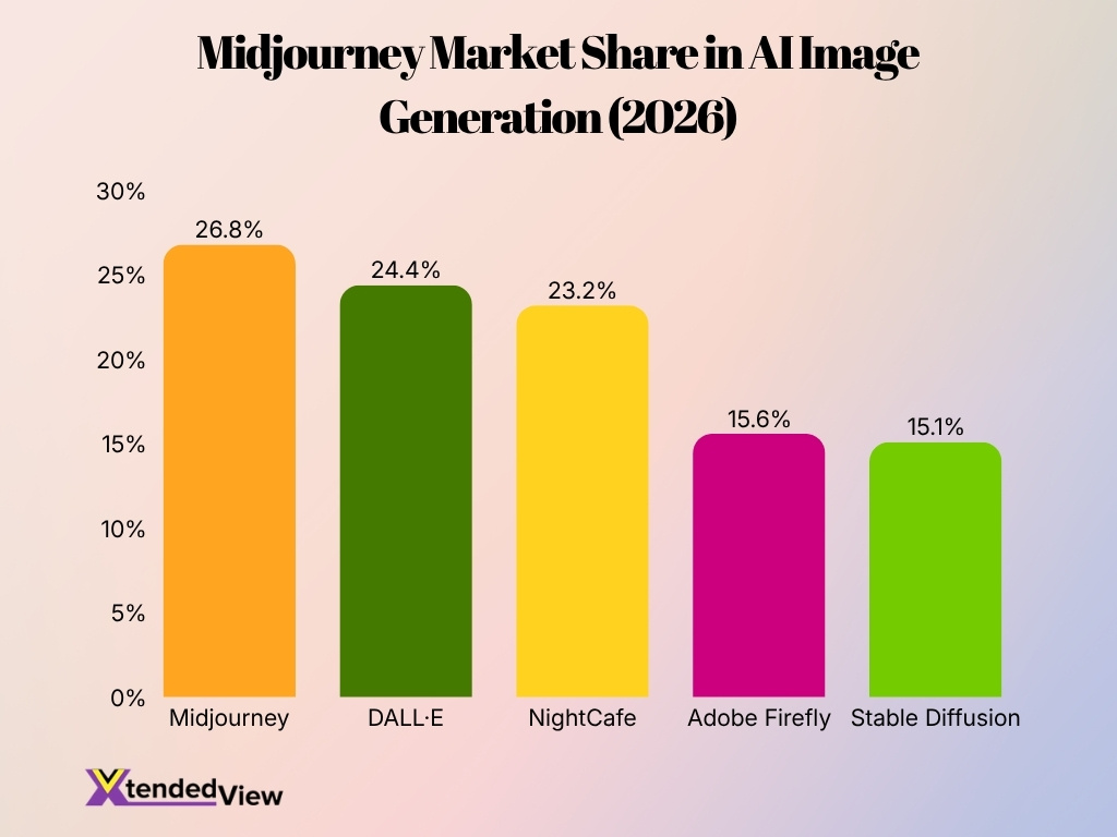 Midjourney Market Share In Ai Image Generation 2026