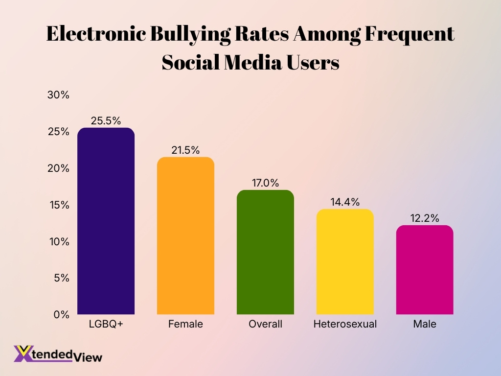 Electronic Bullying Rates Among Frequent Social Media Users