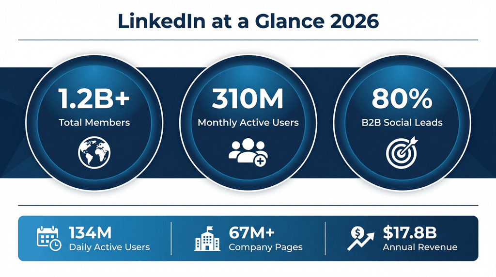 Linkedin Key Statistics Overview
