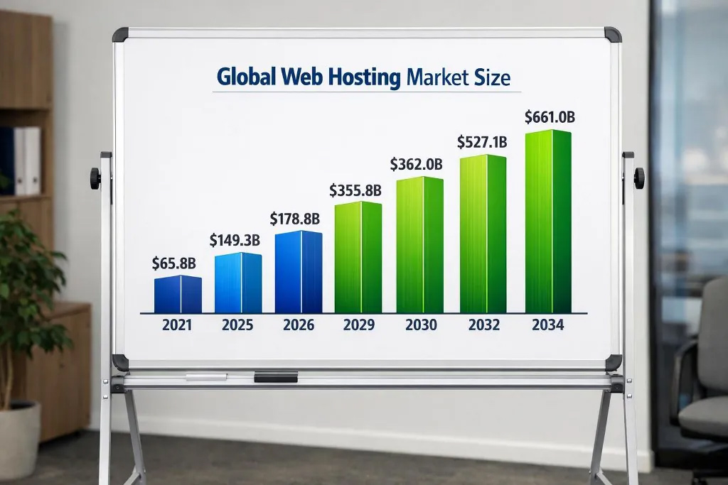 Global Web Hosting Market Size