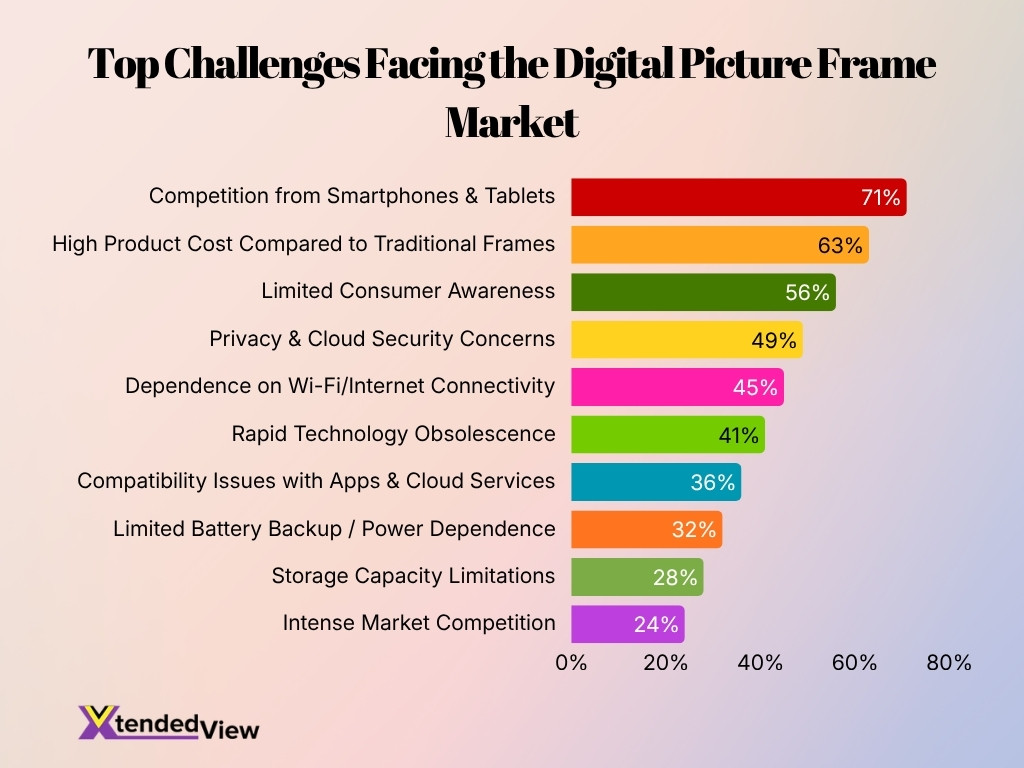 Top Challenges Facing The Digital Picture Frame Market